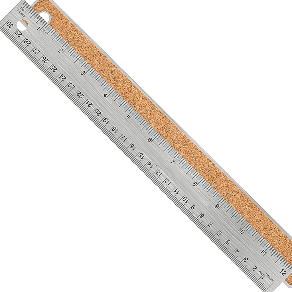 Dennis Lab Stationery Refillable Ruler Set Black