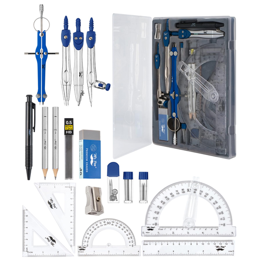 Dennis Lab Stationery Assorted Ruler Set Natural