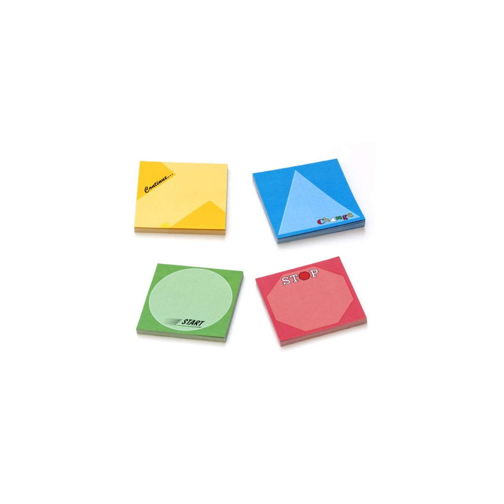 Dennis Lab Stationery Deluxe Sticky Notes Assorted
