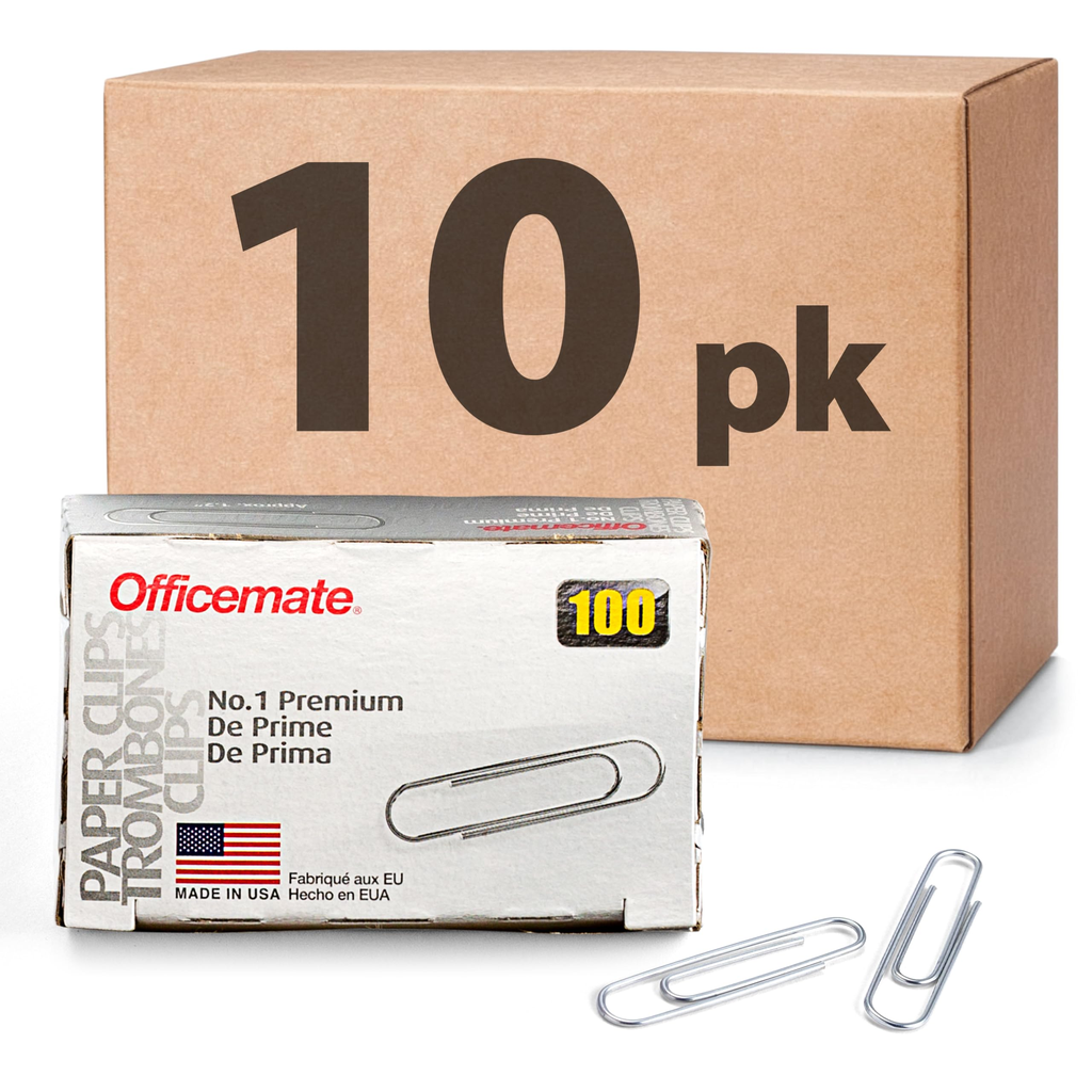 Dennis Lab Stationery Soft Touch Paper Clips Natural