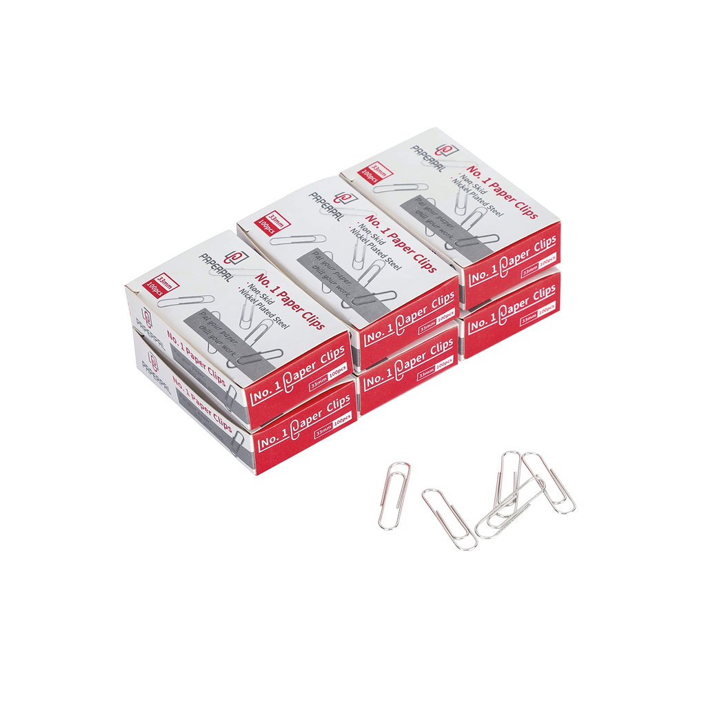 Dennis Lab Stationery Paper Clips Sage