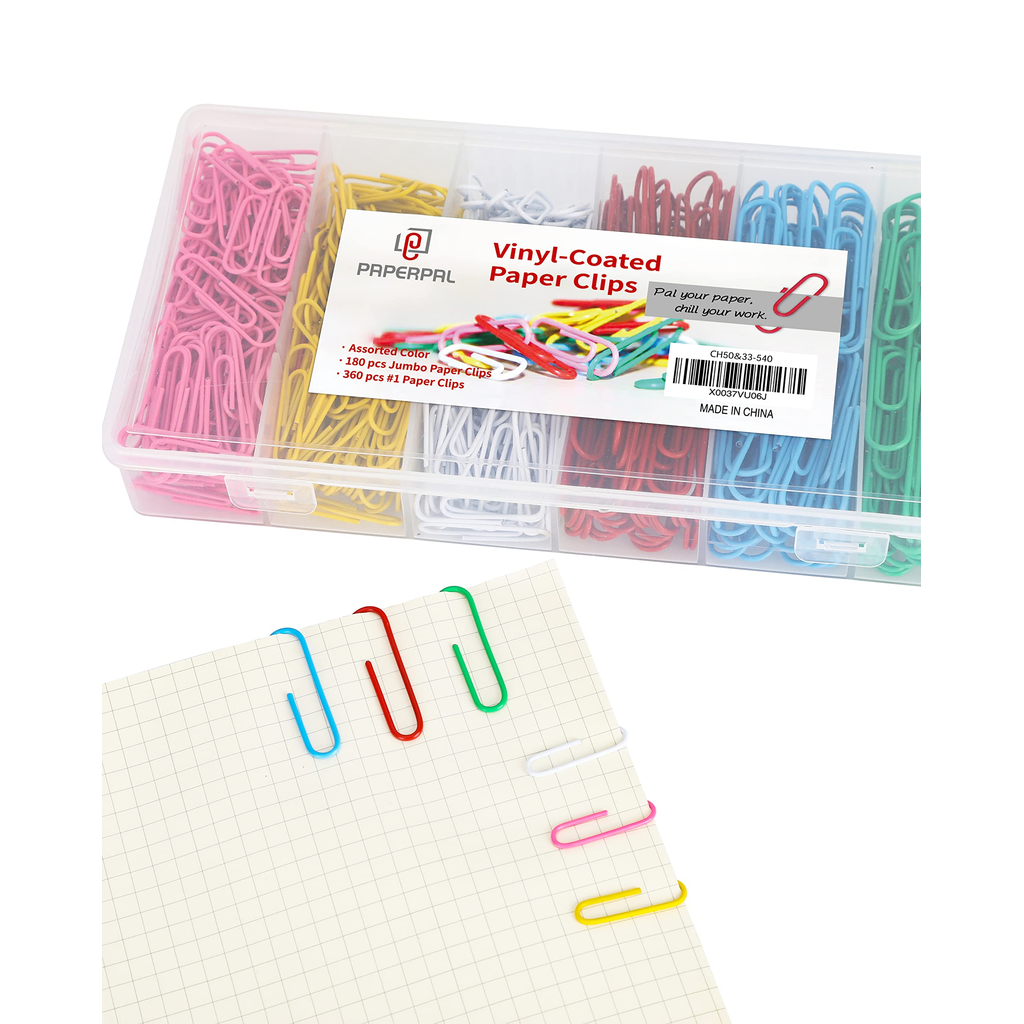 Dennis Lab Stationery Paper Clips Natural
