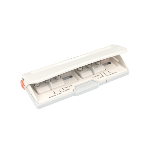 Dennis Lab Stationery Adjustable Hole Punch Natural