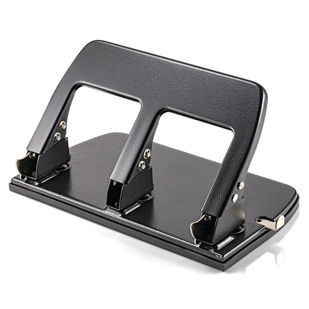 Dennis Lab Stationery Adjustable Hole Punch Clear