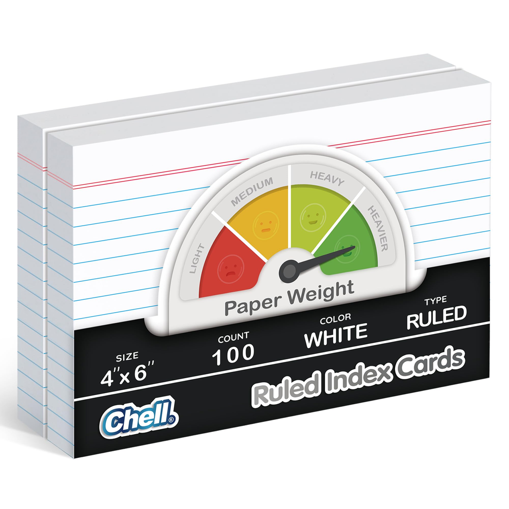Dennis Lab Stationery Index Cards Gray