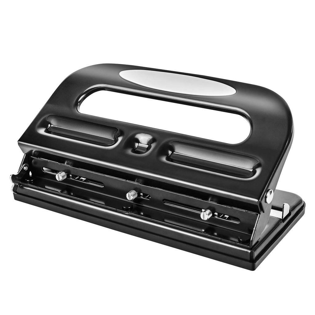 Dennis Lab Stationery Hole Punch Black