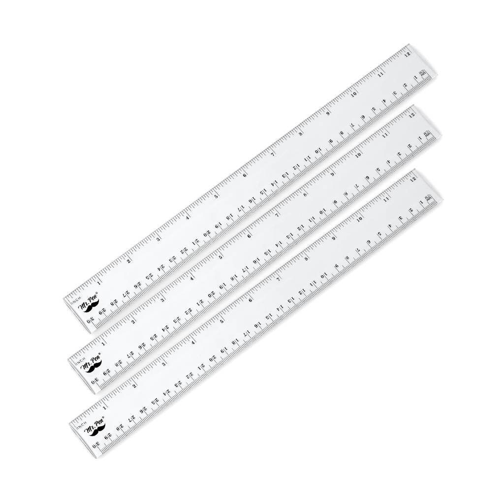 Dennis Lab Stationery Classic Ruler Set Assorted