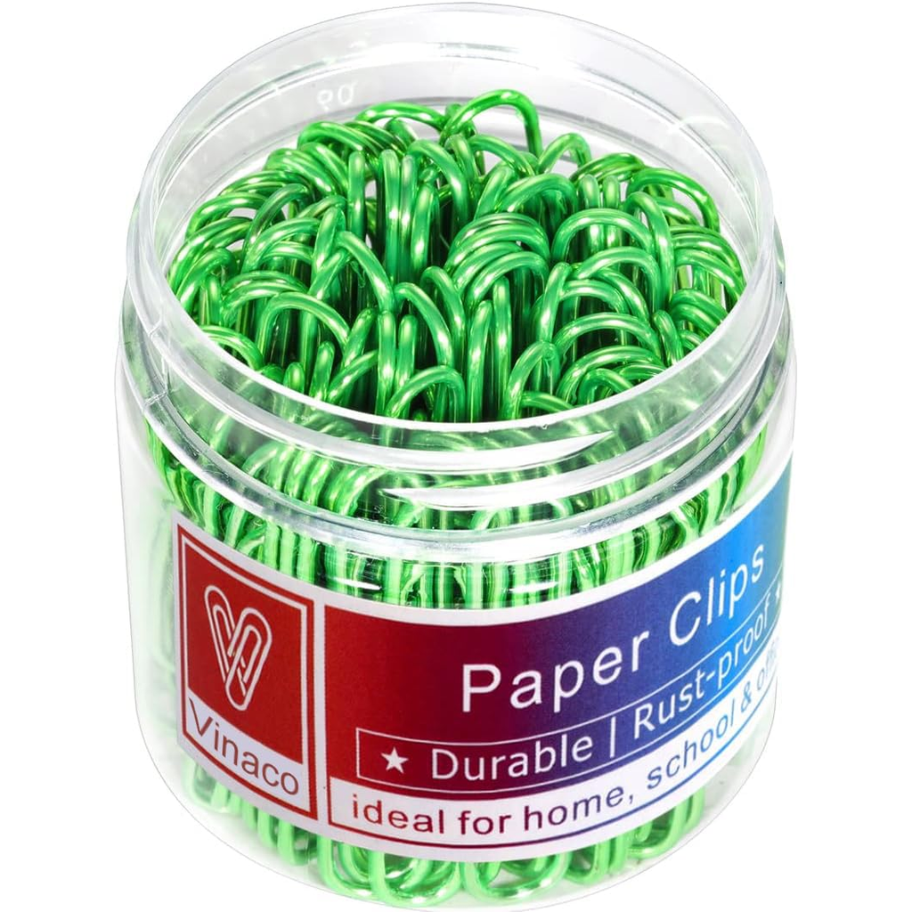 Dennis Lab Stationery Compact Paper Clips White