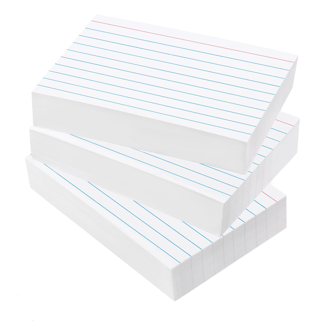 Dennis Lab Stationery Premium Index Cards Black