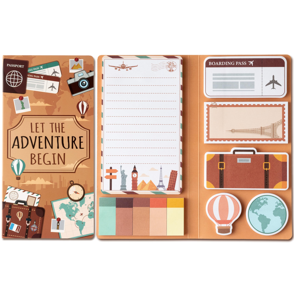 Dennis Lab Stationery Travel Sticky Notes Navy